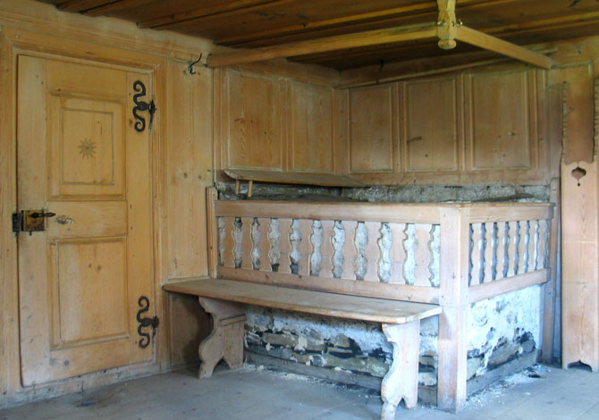 Gemauerter Steinofen